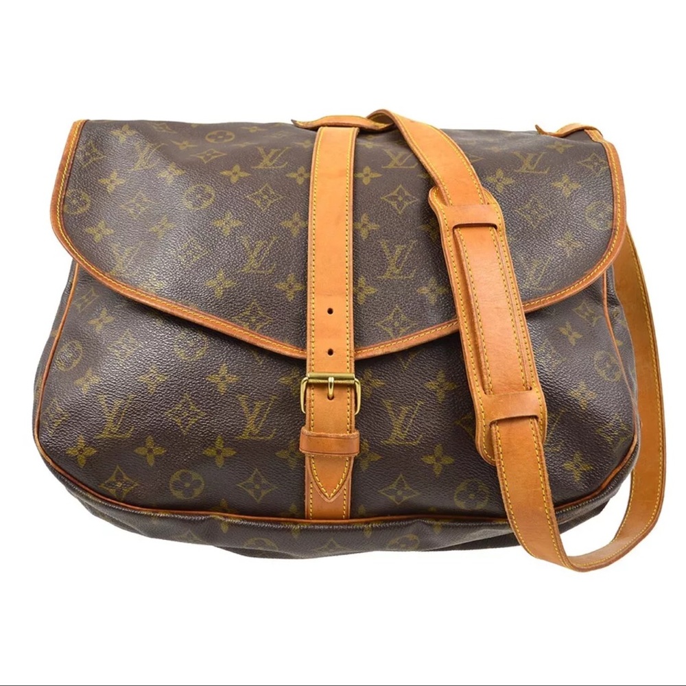 LOUIS VUITTON SAUMUR 35 MESSENGER SHOULDER BAG MONOGRAM MB0917 - Picture 10 of 12